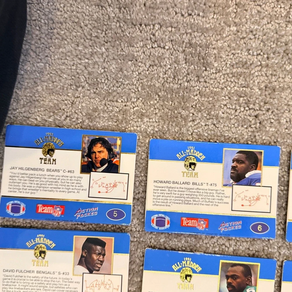 Pro Set 1991 The All-Madden Team Football Cards Lot Jerry Rice Irvin Lott 27pc